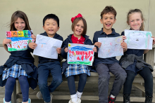 Kindergarten Students Are Inspired by Agents of Change Kindergarten Students Are Inspired by Agents of Change