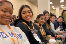 US Students Embrace Diversity at Leadership Conference US Students Embrace Diversity at Leadership Conference