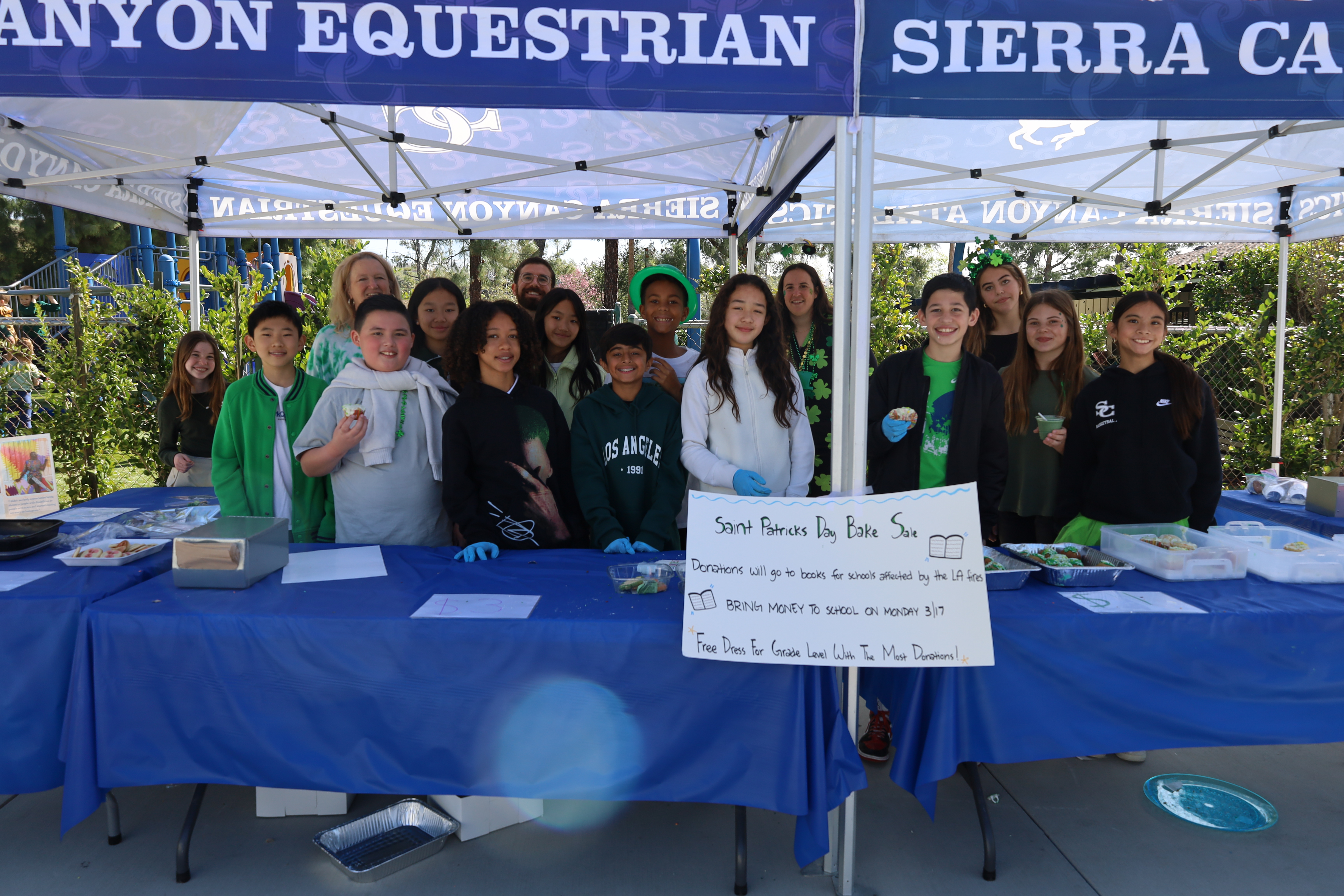 Student Leadership Club's Sweet Bake Sale Success