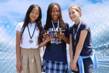 Engineering Takes the Lead in 6th Grade's Solar Car Race