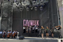 Lower School Choir and Strings Perform at Universal CityWalk Lower School Choir and Strings Perform at Universal CityWalk