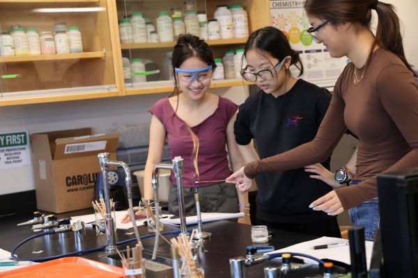 Honors Chemistry Students Explore the Science of Color