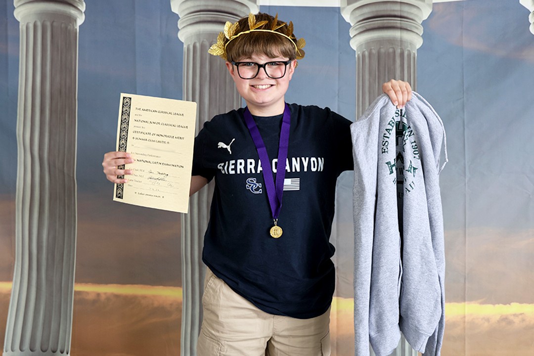 Latin Scholars Achieve National Distinction