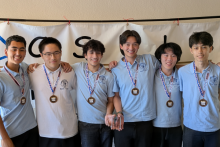 Upper School Math Team Opens Season With a Victory Upper School Math Team Opens Season With a Victory