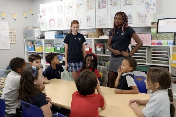 Trailblazer Together: 6th Grade Grows Leadership Skills by Inspiring Younger Students Trailblazer Together: 6th Grade Grows Leadership Skills by Inspiring Younger Students