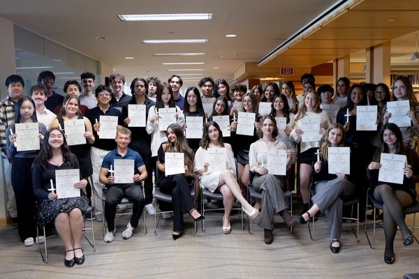 National Honor Society Welcomes 2026 Inductees