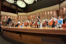 Lower School Violinists Celebrate Suzuki Graduation