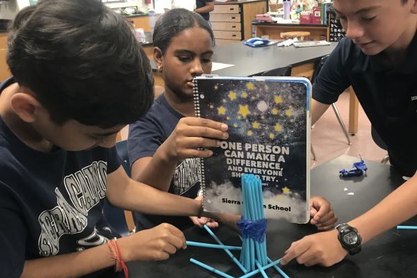6th Grade Engineers Take on the Straw Tower STEAM Challenge
